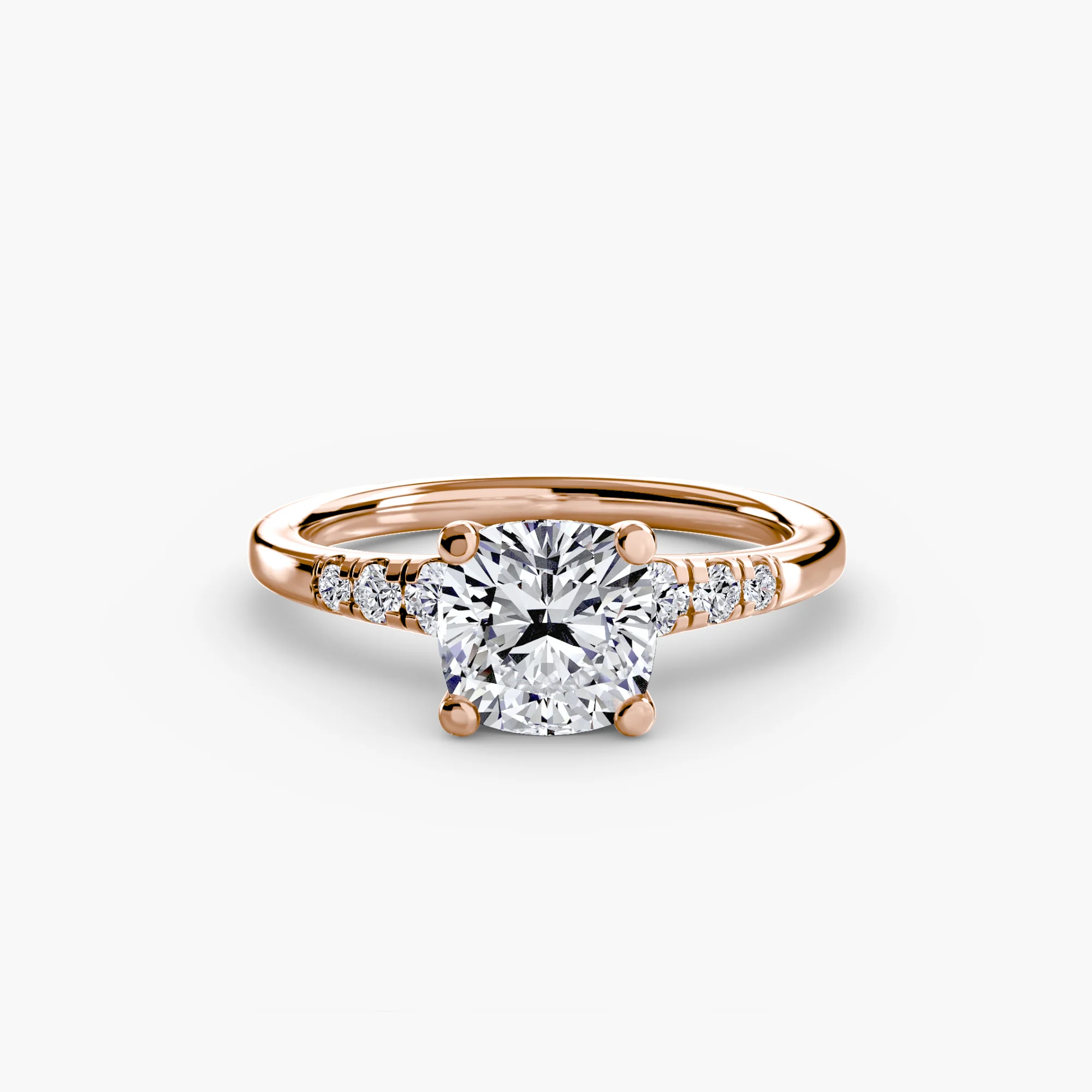 Solitaire with Shoulder Accents - Image 24