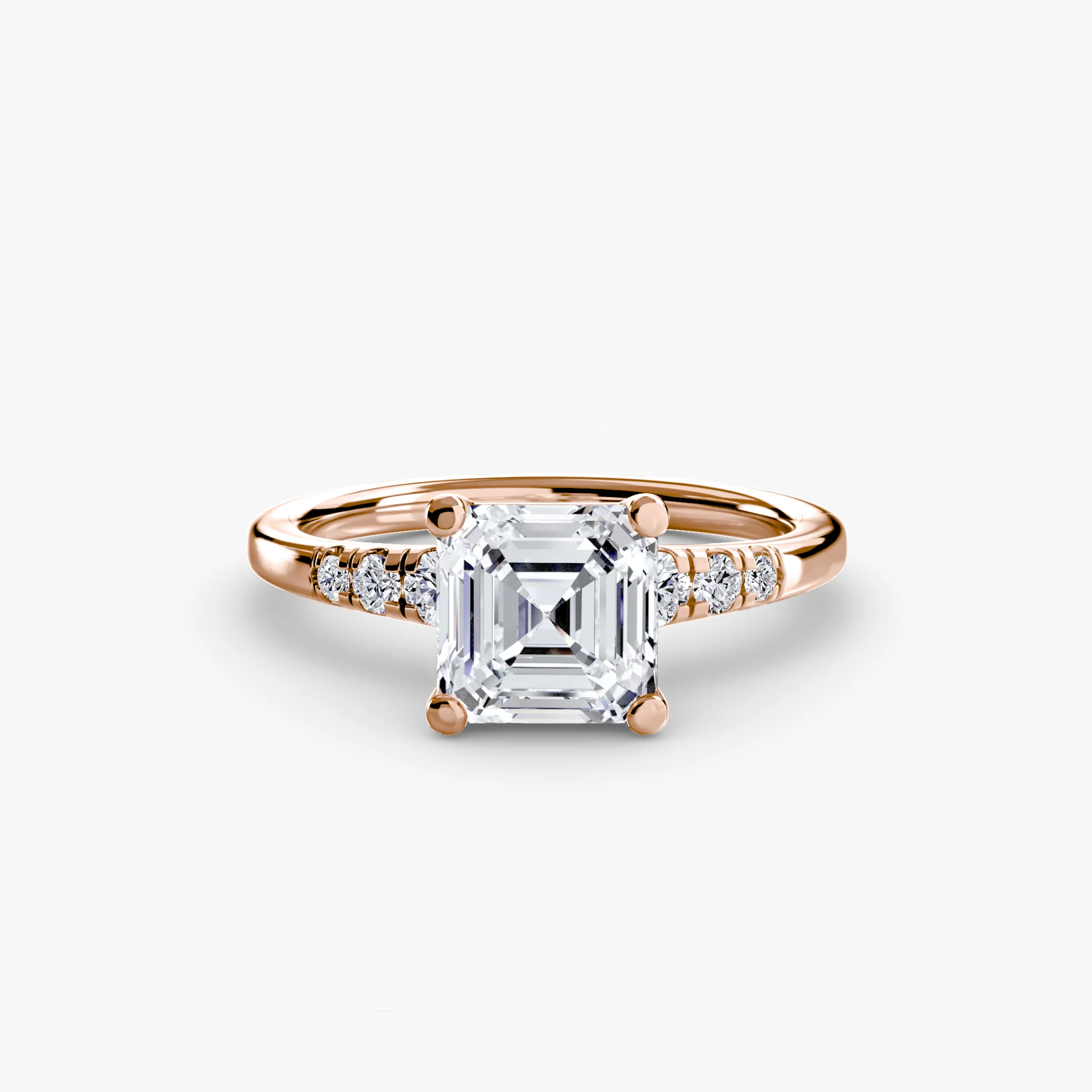 Solitaire with Shoulder Accents - Image 60