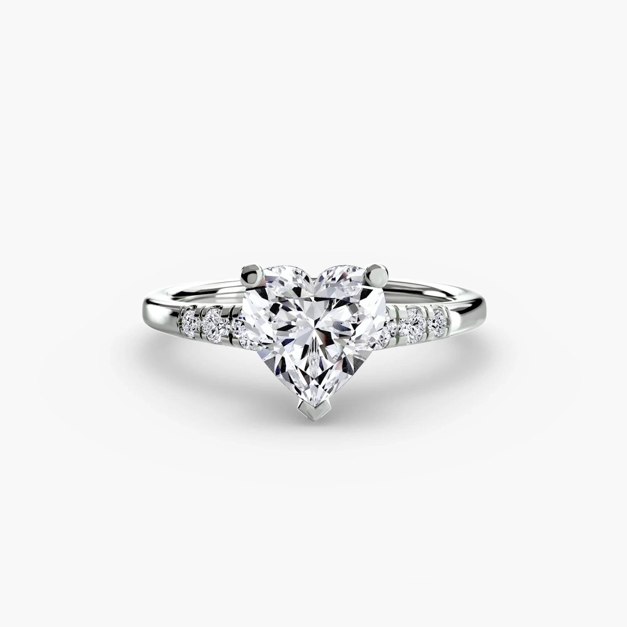 Solitaire with Shoulder Accents - Image 68