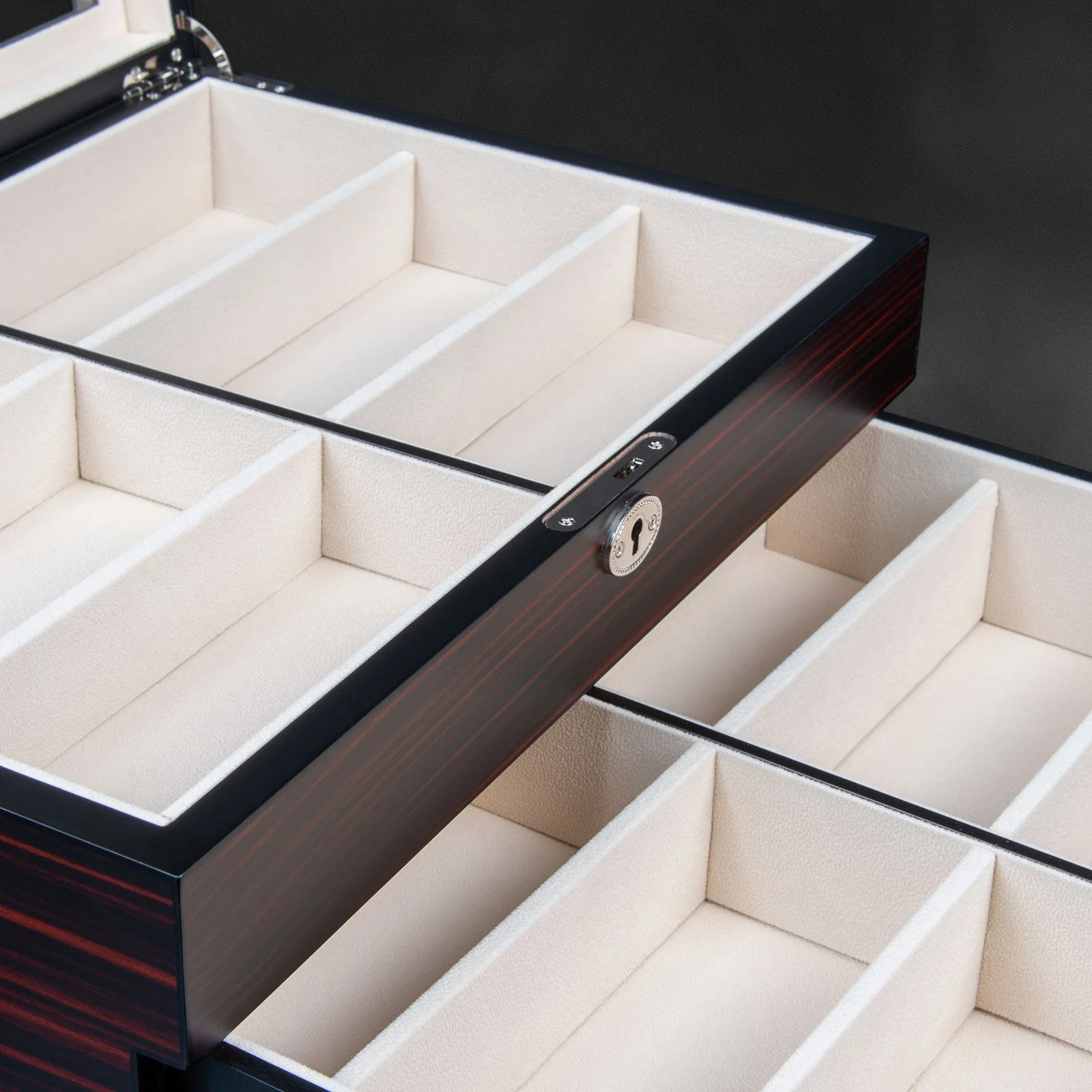 Sylt 12 Glasses Wood Box - Image 4