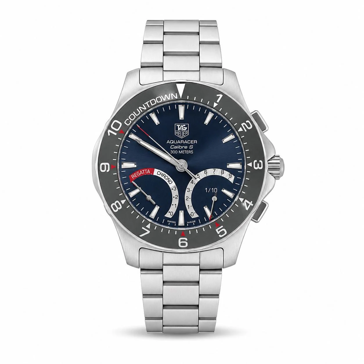 TAG HEUER AQUARACER CALIBRE S REGATTA 43MM #CAF7110 (NO BP)