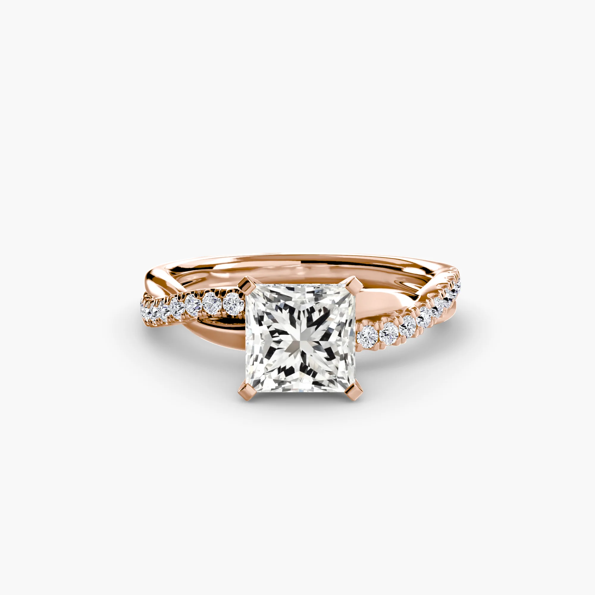 The Emerald Twist Pavé Ring - Image 20