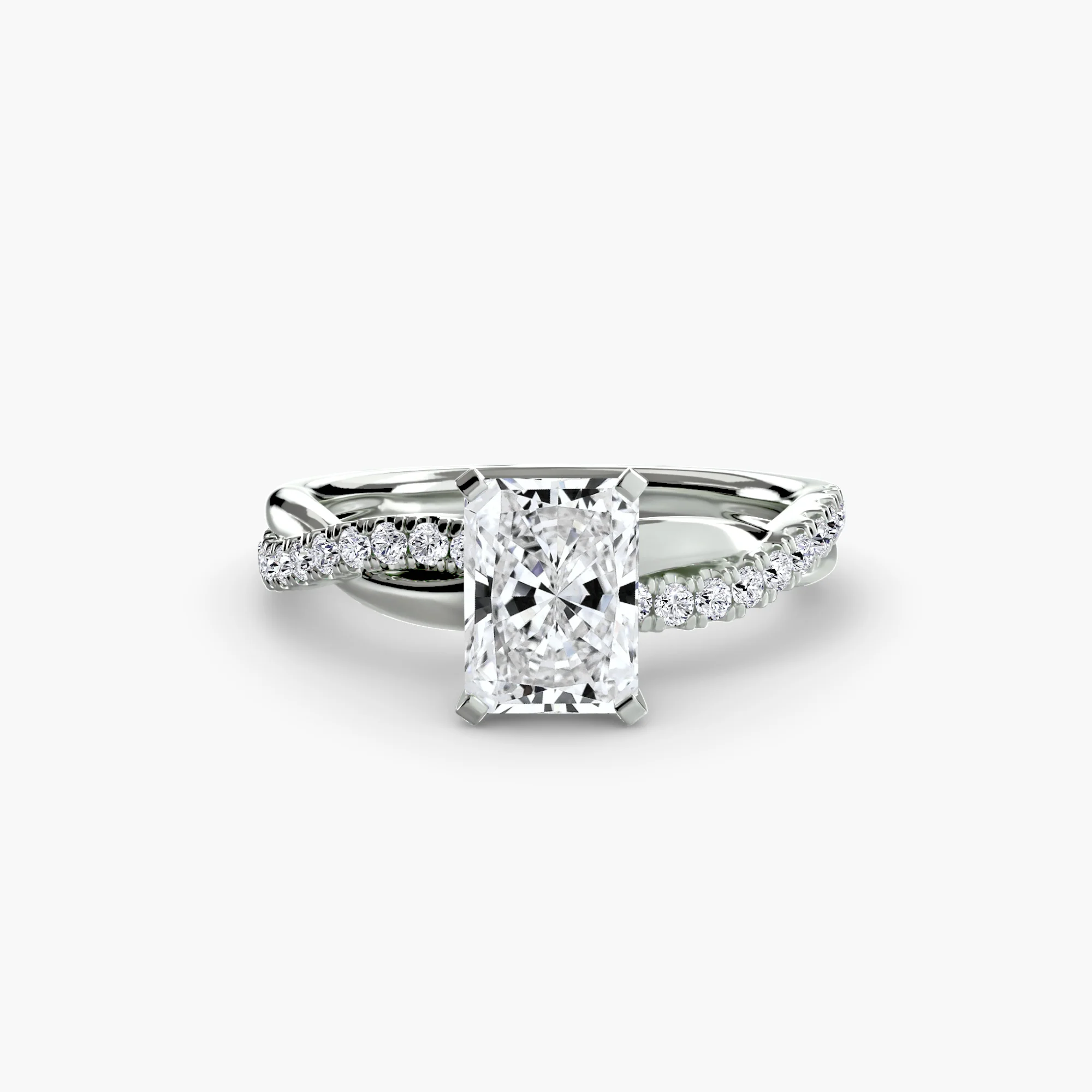 The Emerald Twist Pavé Ring - Image 62