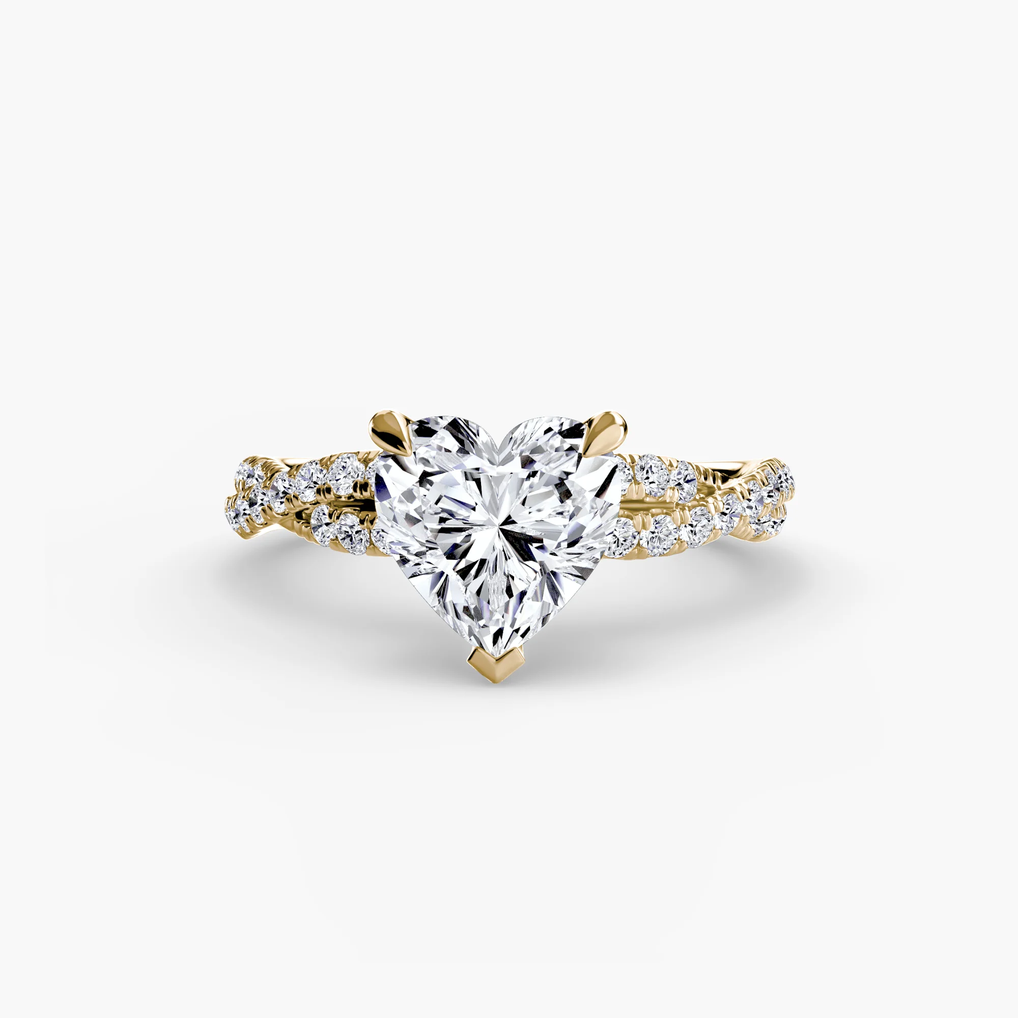 The Twisted Pavé Solitaire - Image 48