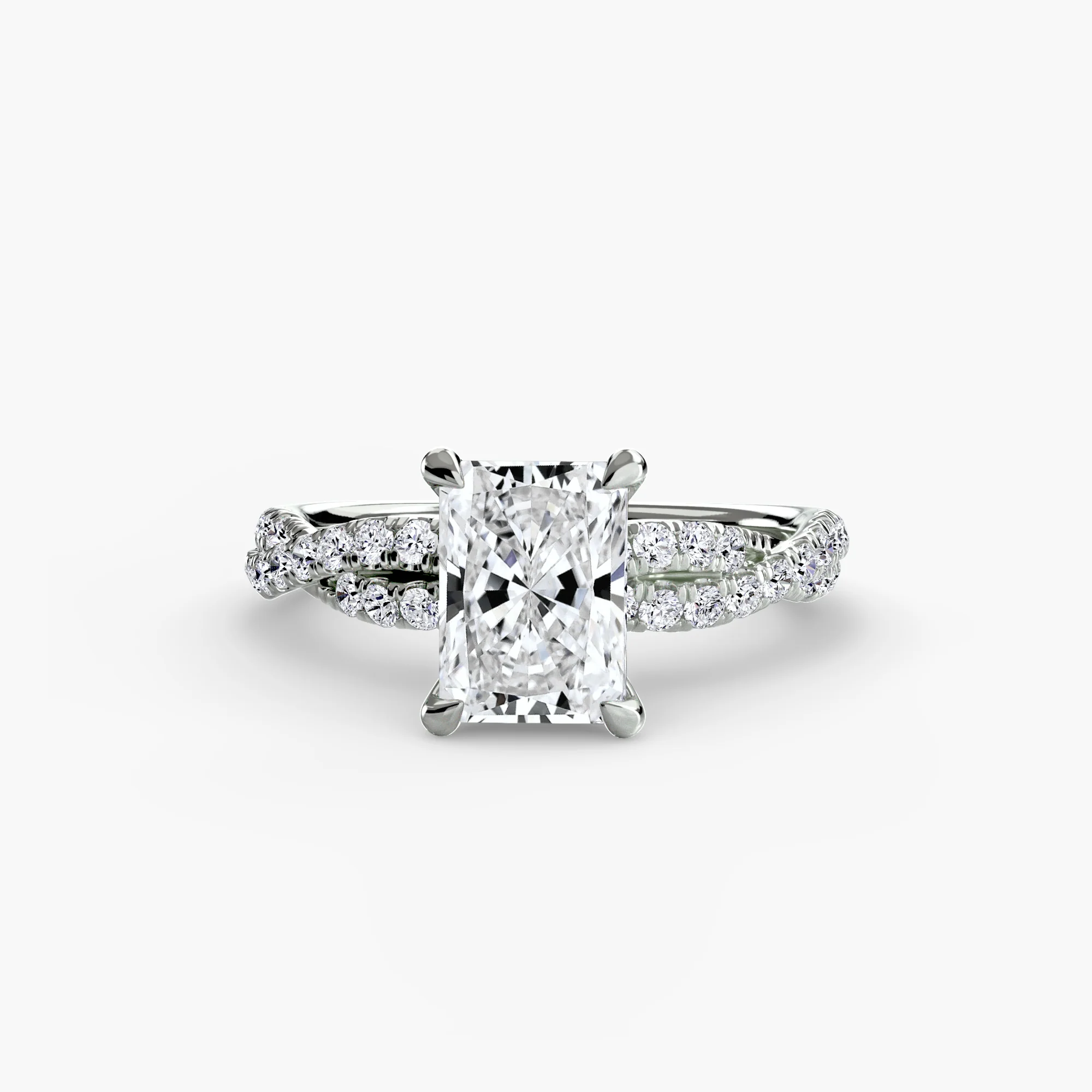The Twisted Pavé Solitaire - Image 69