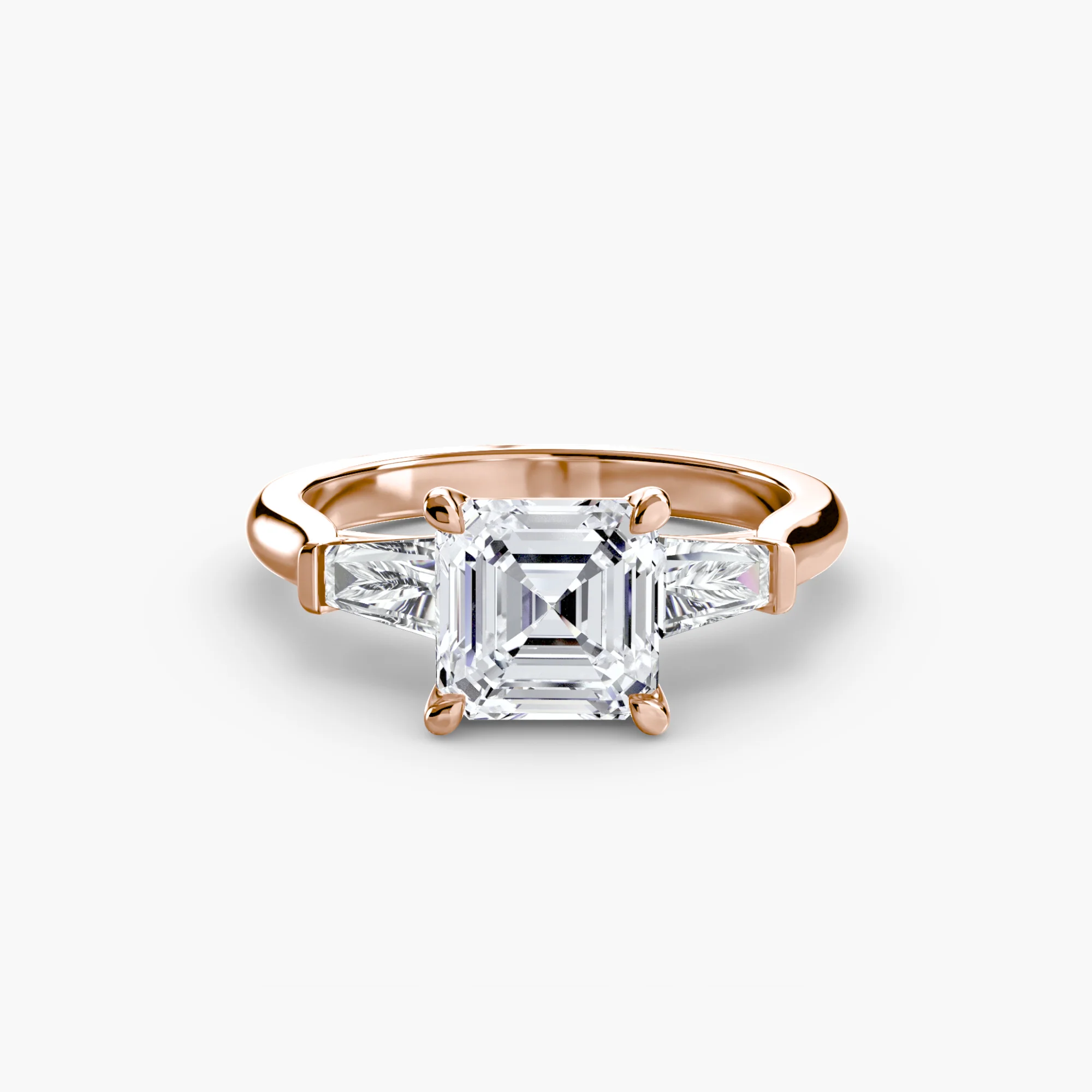 Three-Stone Ring (Baguette Side Stones) - Image 27