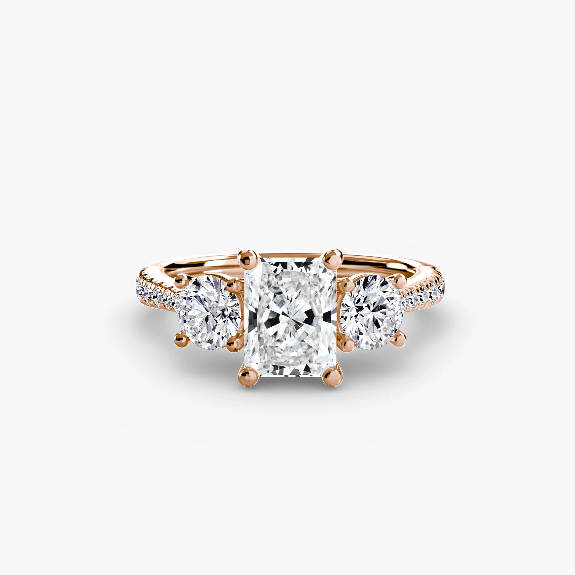 Three-Stone with Pavé Band - Image 59