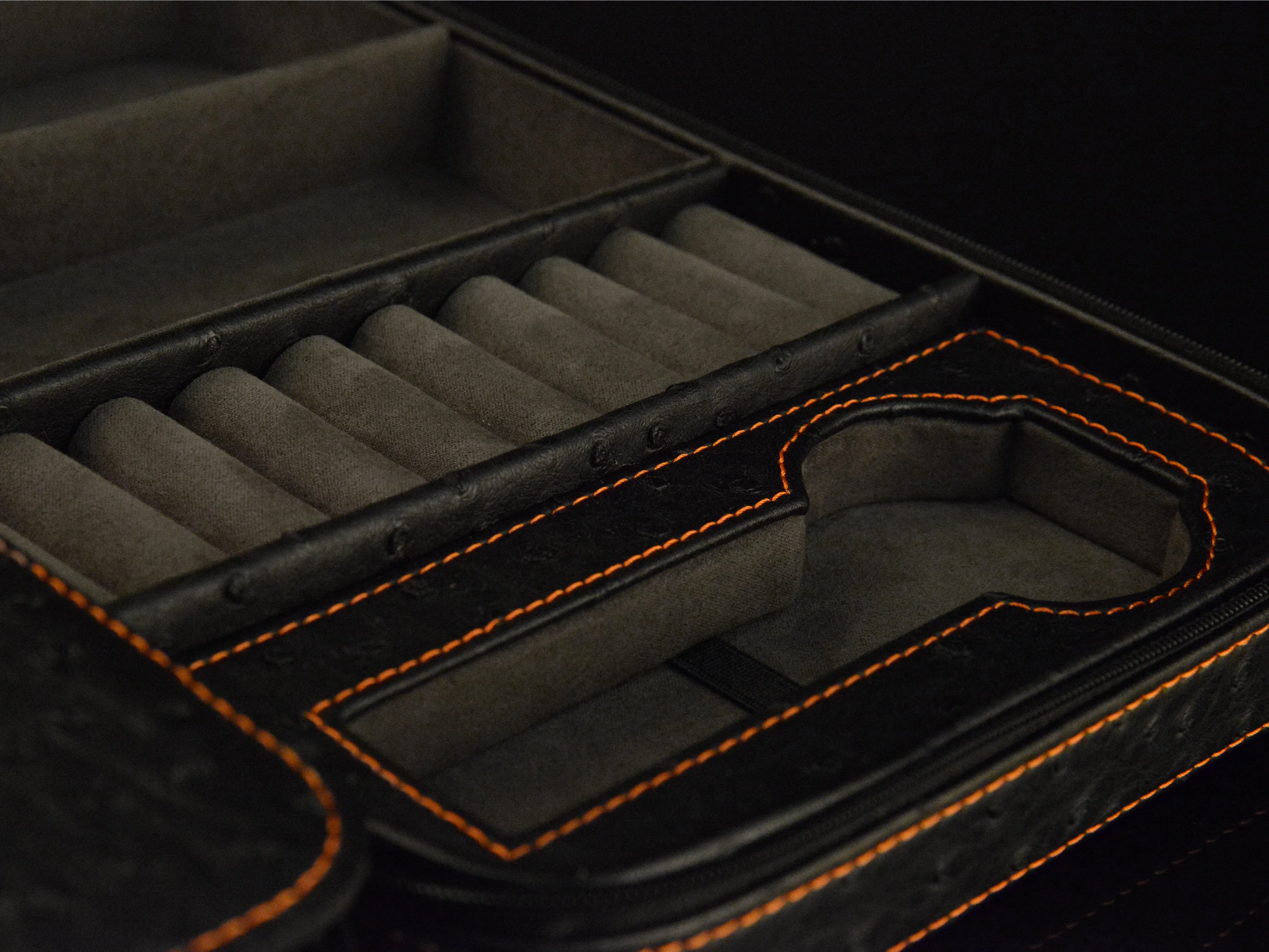 Travel Case Black & Orange - Image 5