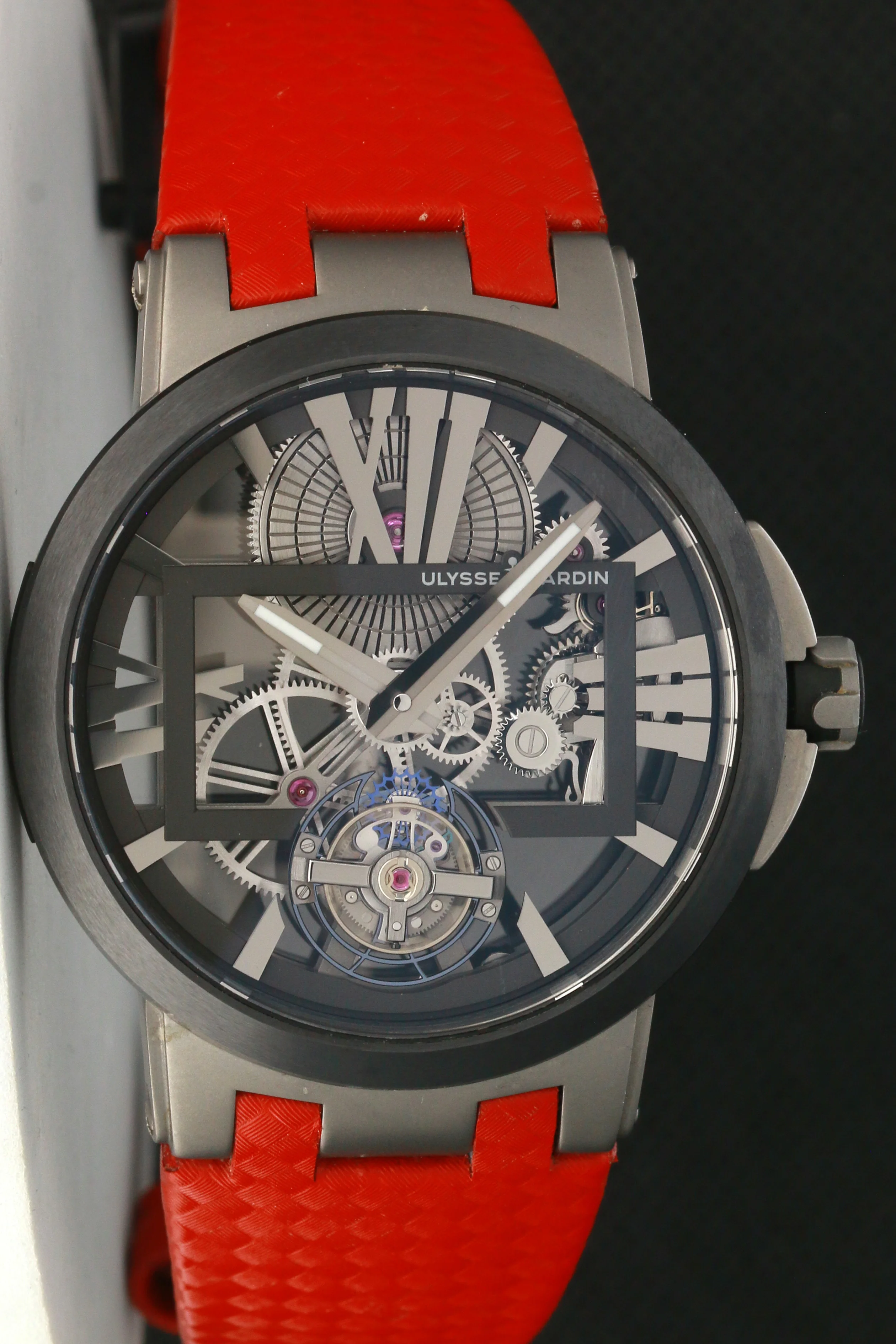 ULYSSE NARDIN EXECUTIVE SKELETON TOURBILLON 44MM #1713-139 - Image 3