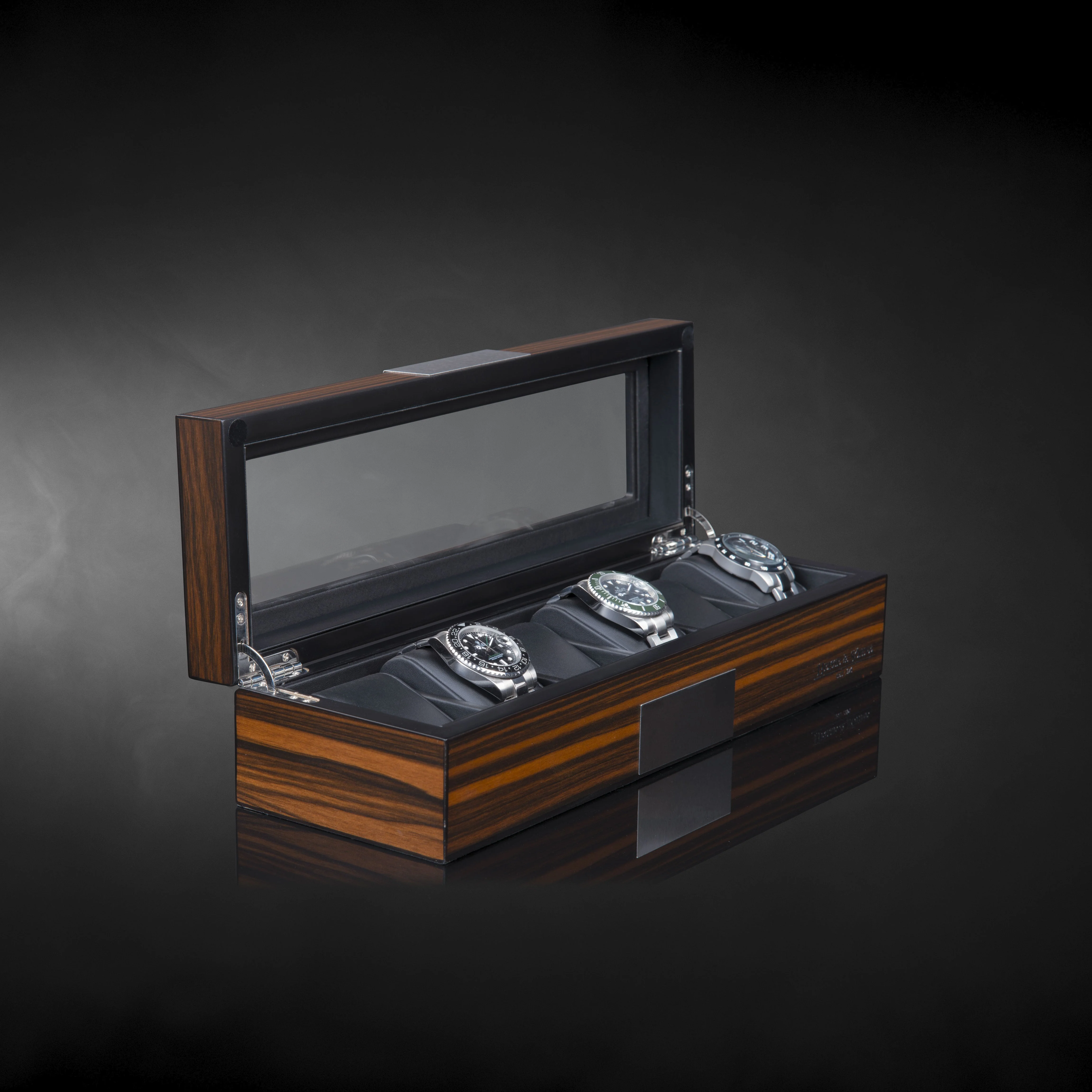 Vegas 6 Watches Wood Box - Image 4