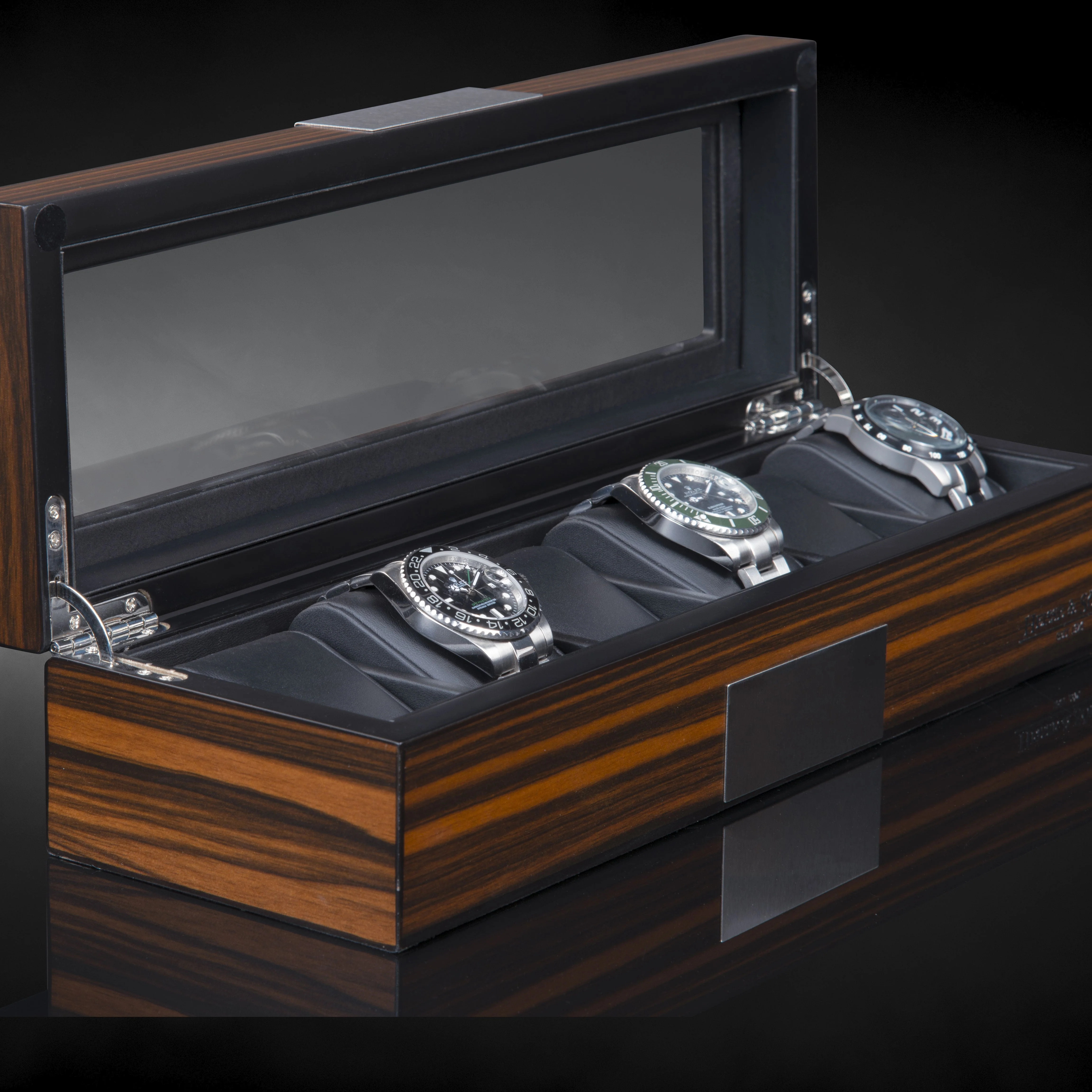 Vegas 6 Watches Wood Box - Image 5