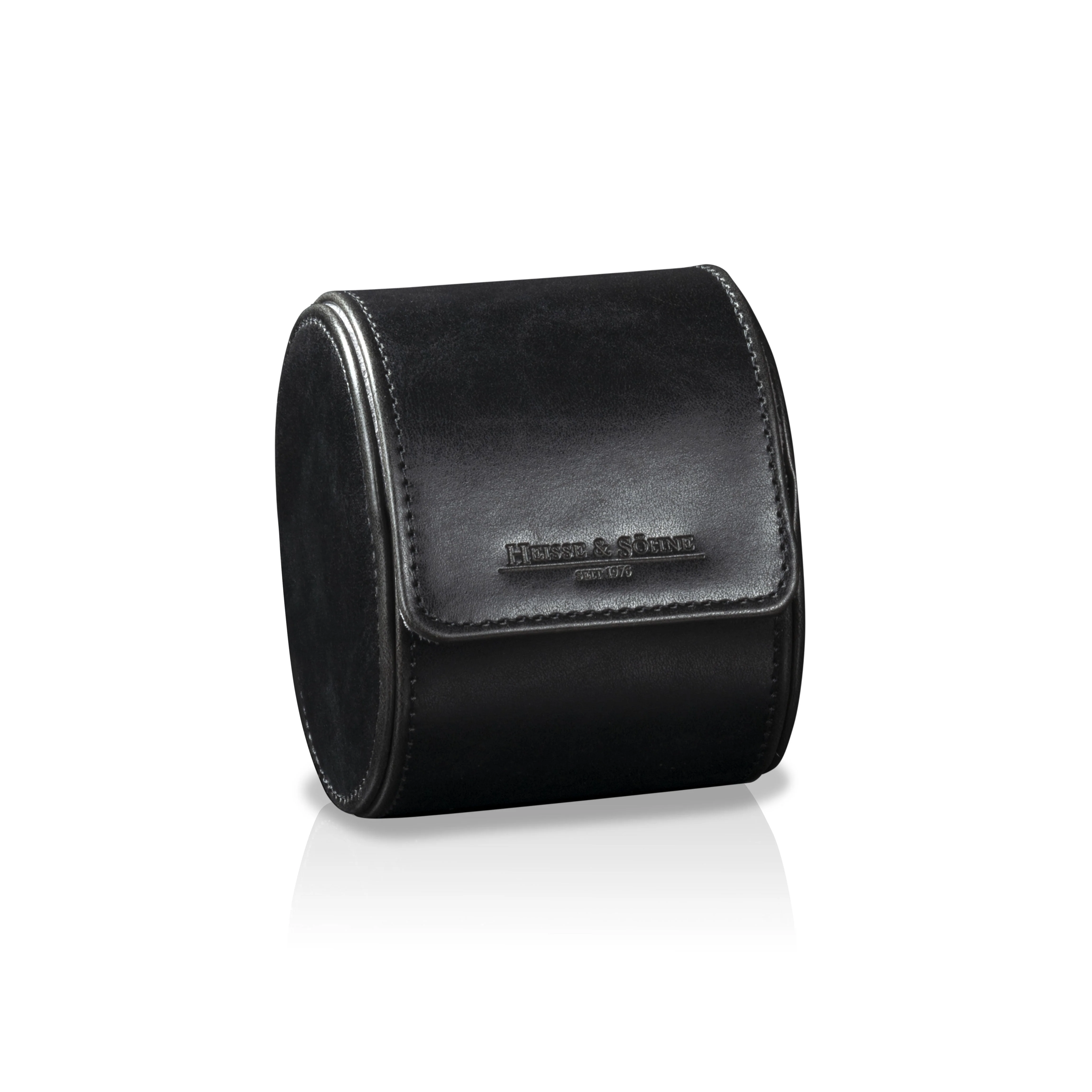 Vintage Single Watch Roll Black - Image 2