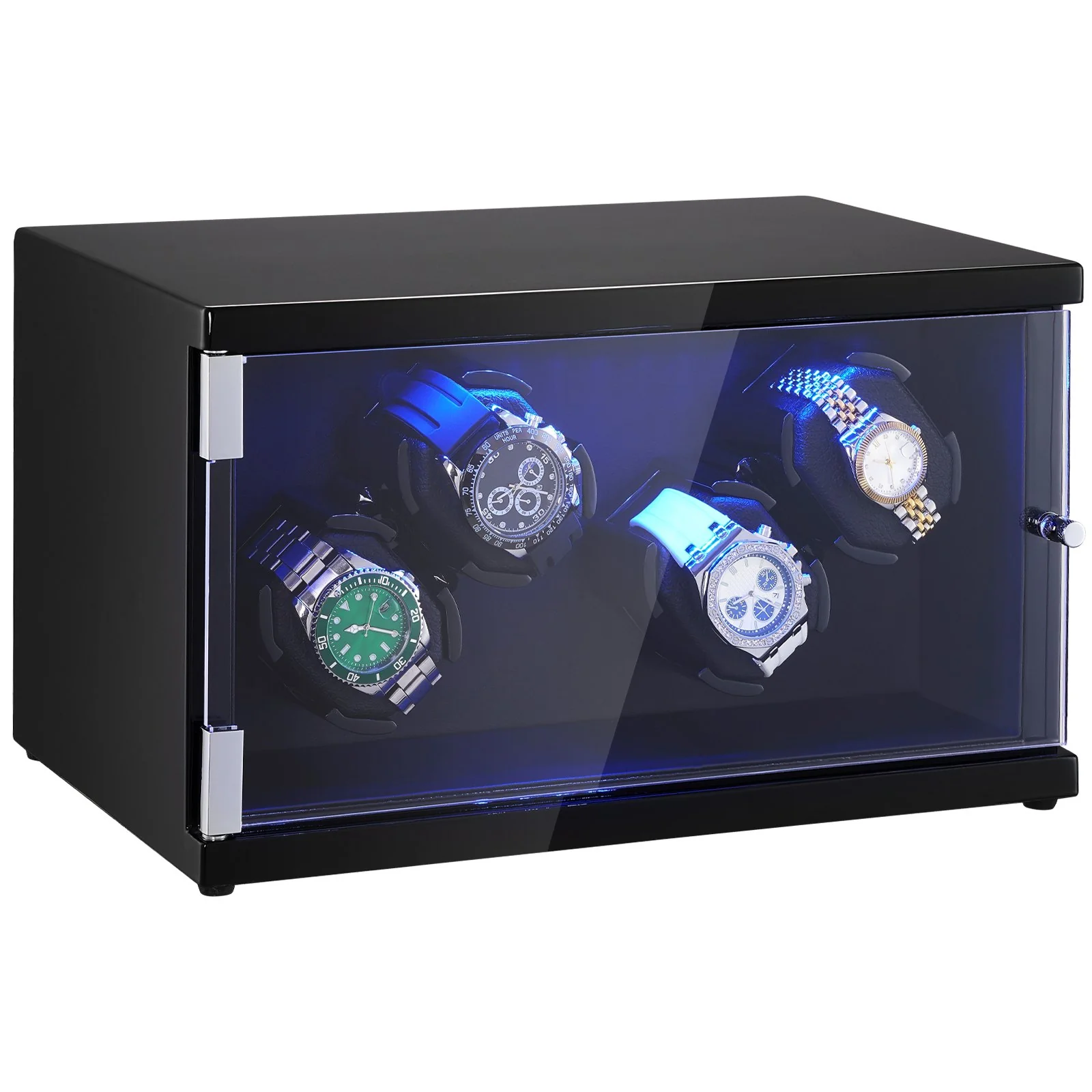 Watchfinder Quad 4-Watch Winder — Japanese Mabuchi Motors