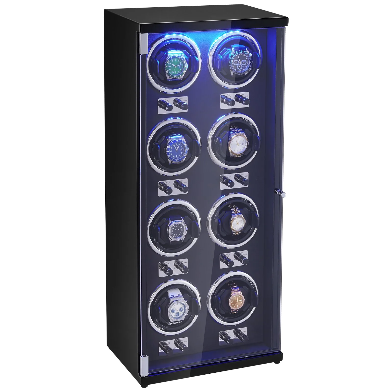Watchfinder Collector's 8-Watch Winder — Japanese Mabuchi Motors
