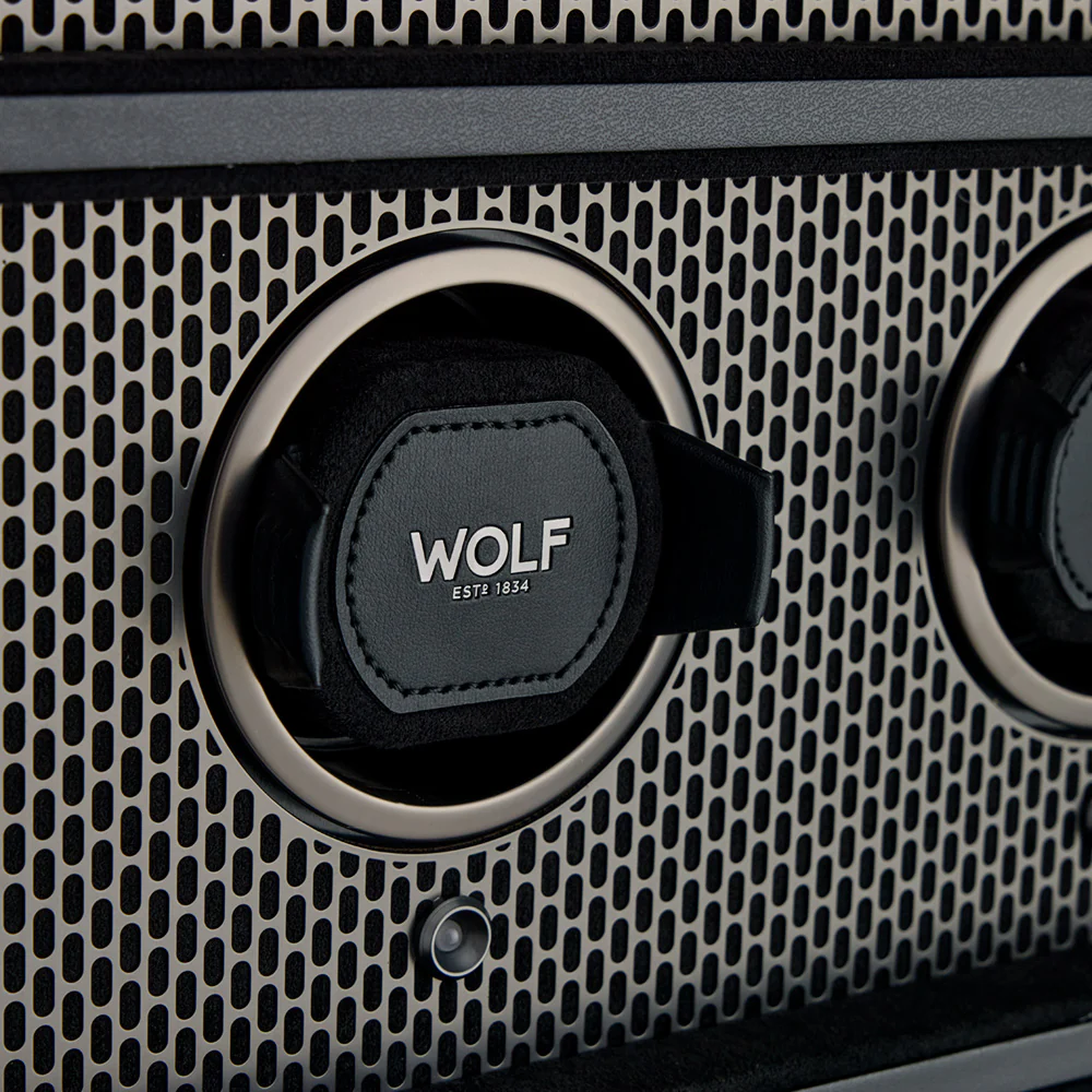 WOLF Axis 16 Piece Watch Winder Cabinet | Powder Coat - Image 4